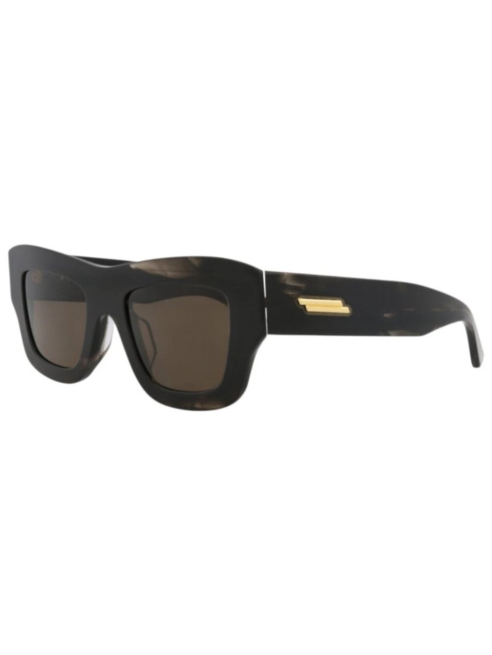 New Bottega Veneta Women's Sunglasses Square Rectangle Recycled Acetate Frame
